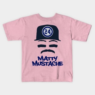 Matty Mustache Kids T-Shirt